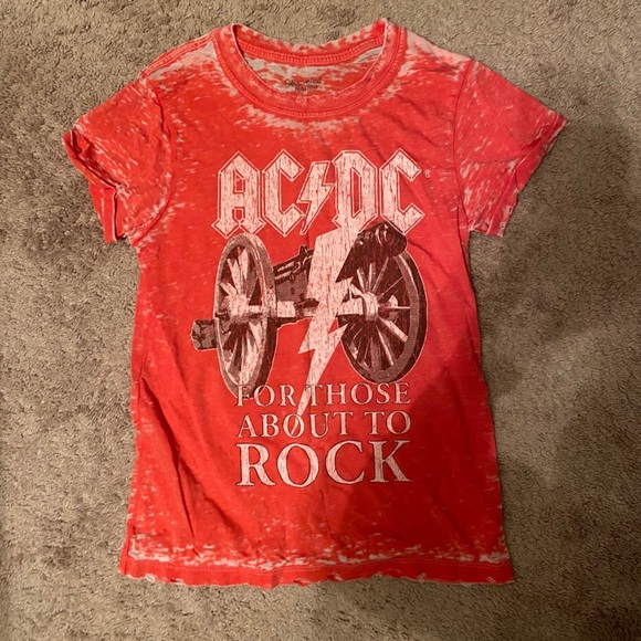 Tops | Acdc Graphic Tee | Poshmark